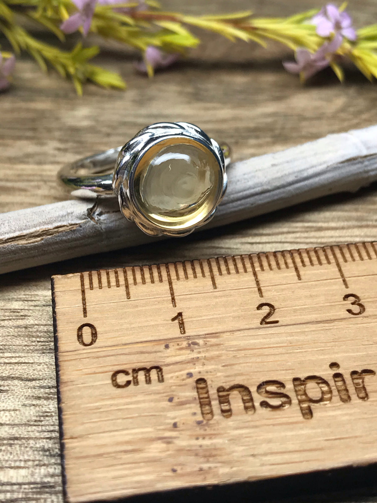 Citrine Ring Size 6 - Manifestation