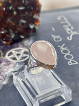 Rose Quartz Ring Size 8 - Love & Self-esteem