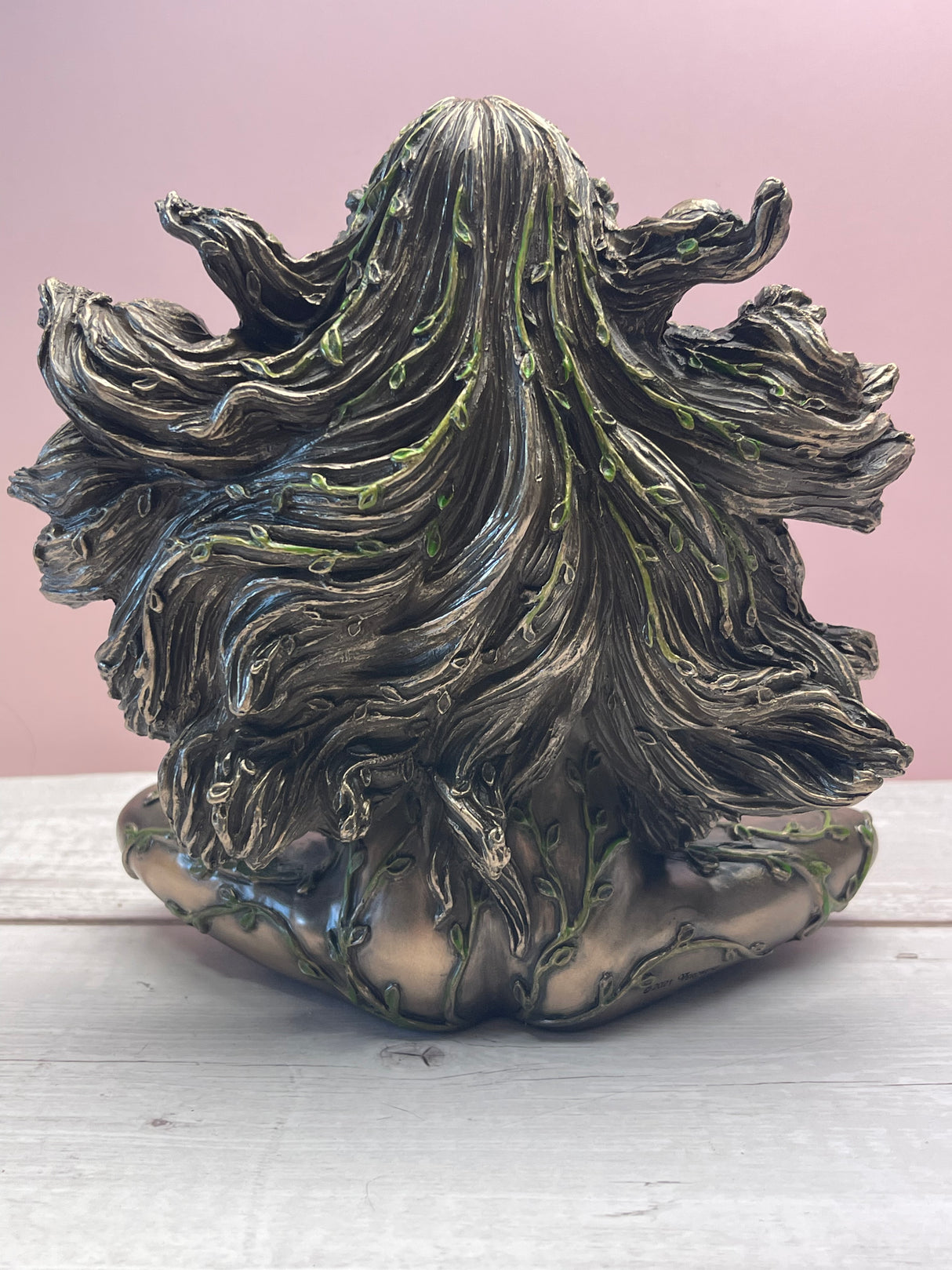 Gaia Statue with Triple Moon Headdress