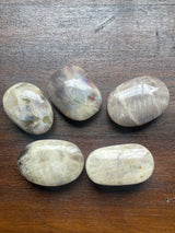 Moonstone Peach Palmstone - New Beginnings. Travel Protection.