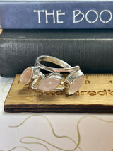 Rose Quartz Ring Size 8 - Love & Self-esteem