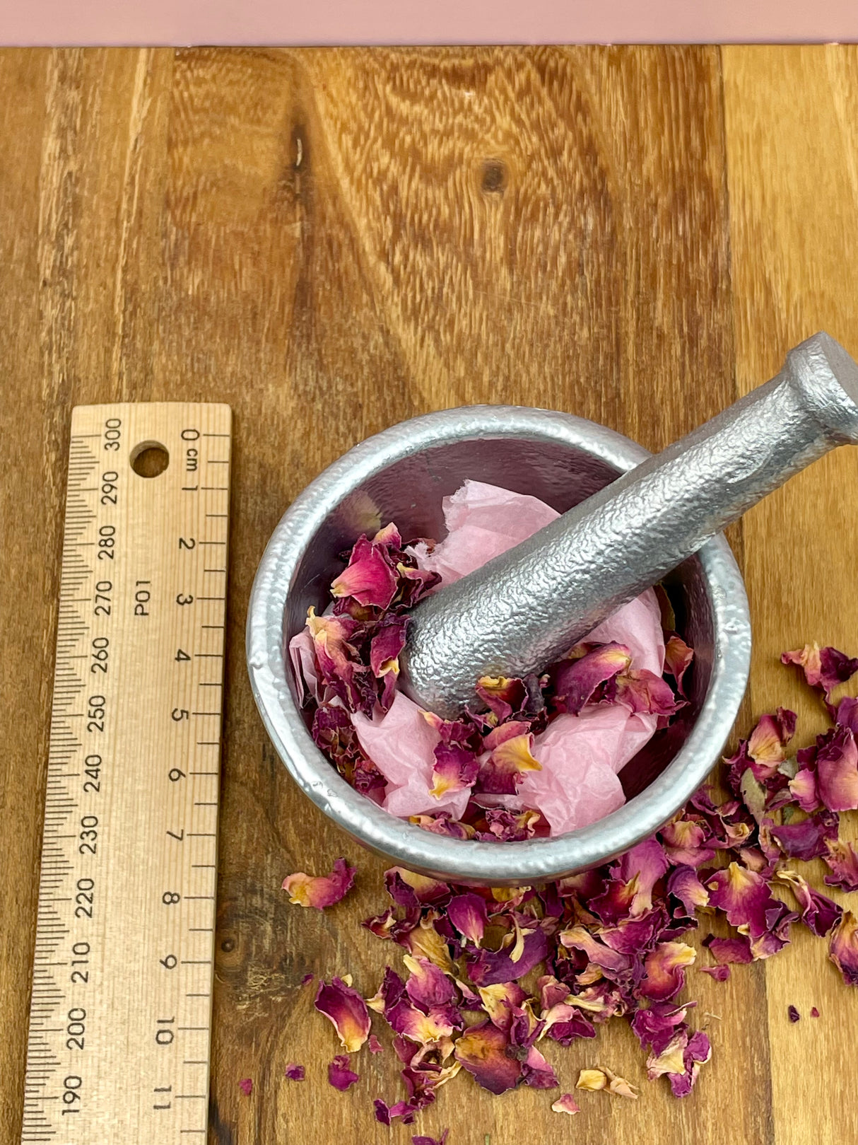 Silver Mini Mortar and Pestle