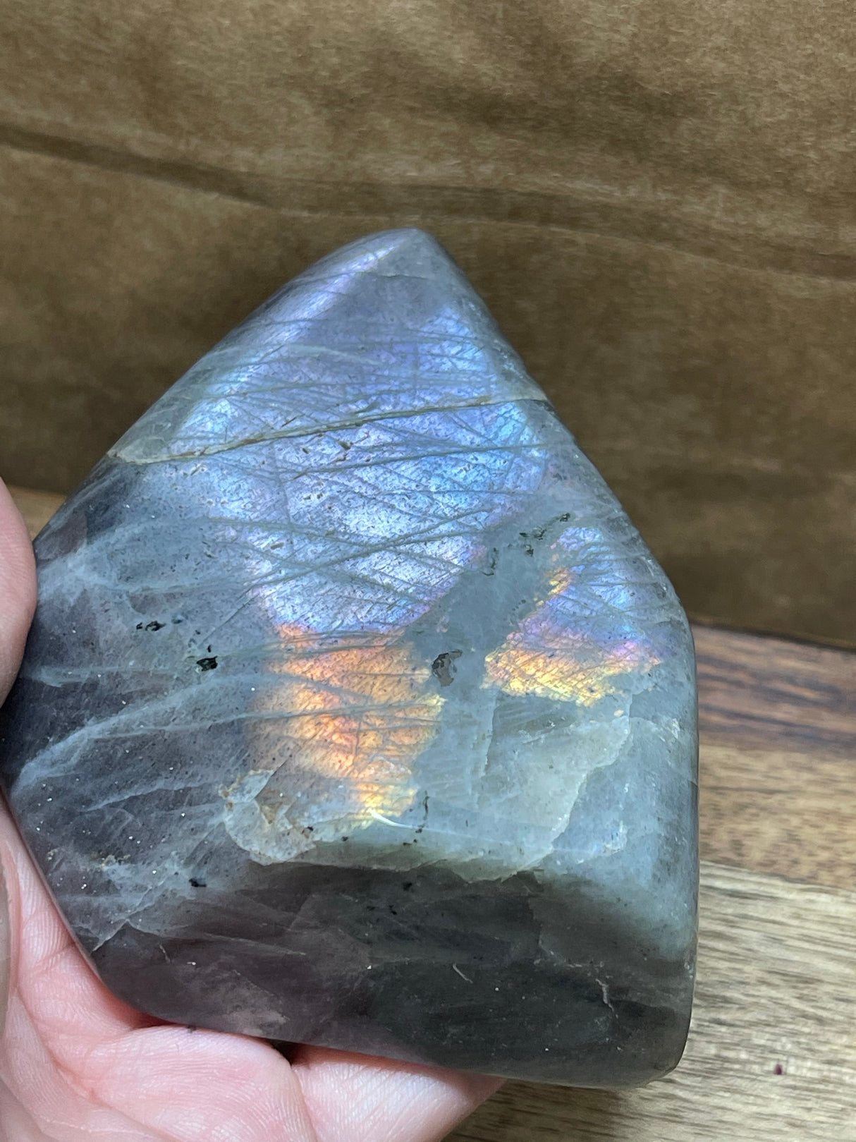 Labradorite Freeform - A Grade 497g - Magic. Protection. Transformation.