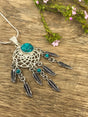 Turquoise Dreamcatcher Pendant SALE Australia