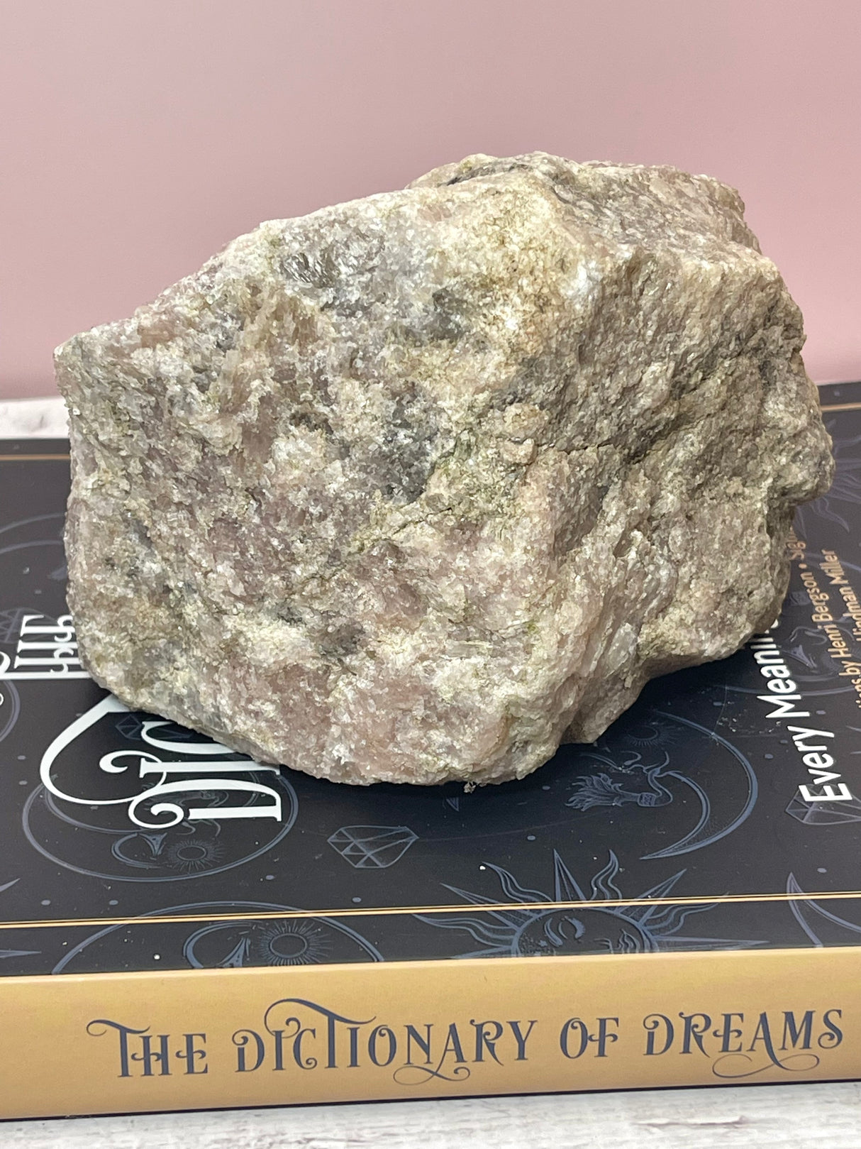 Kunzite Natural Chunk 2.3 Kilo- Divine Love & Peace