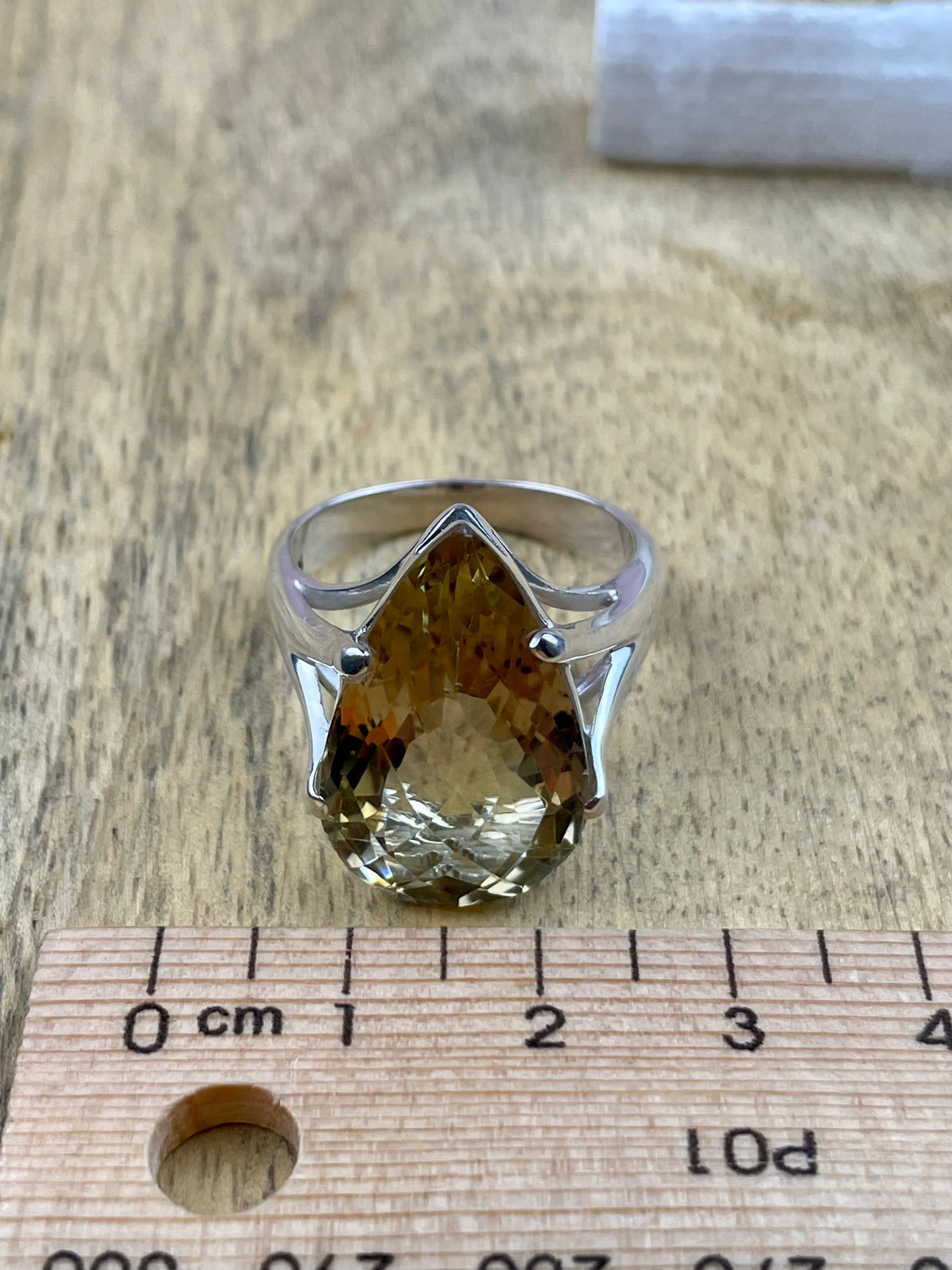 Citrine Ring Size 11 - Manifestation