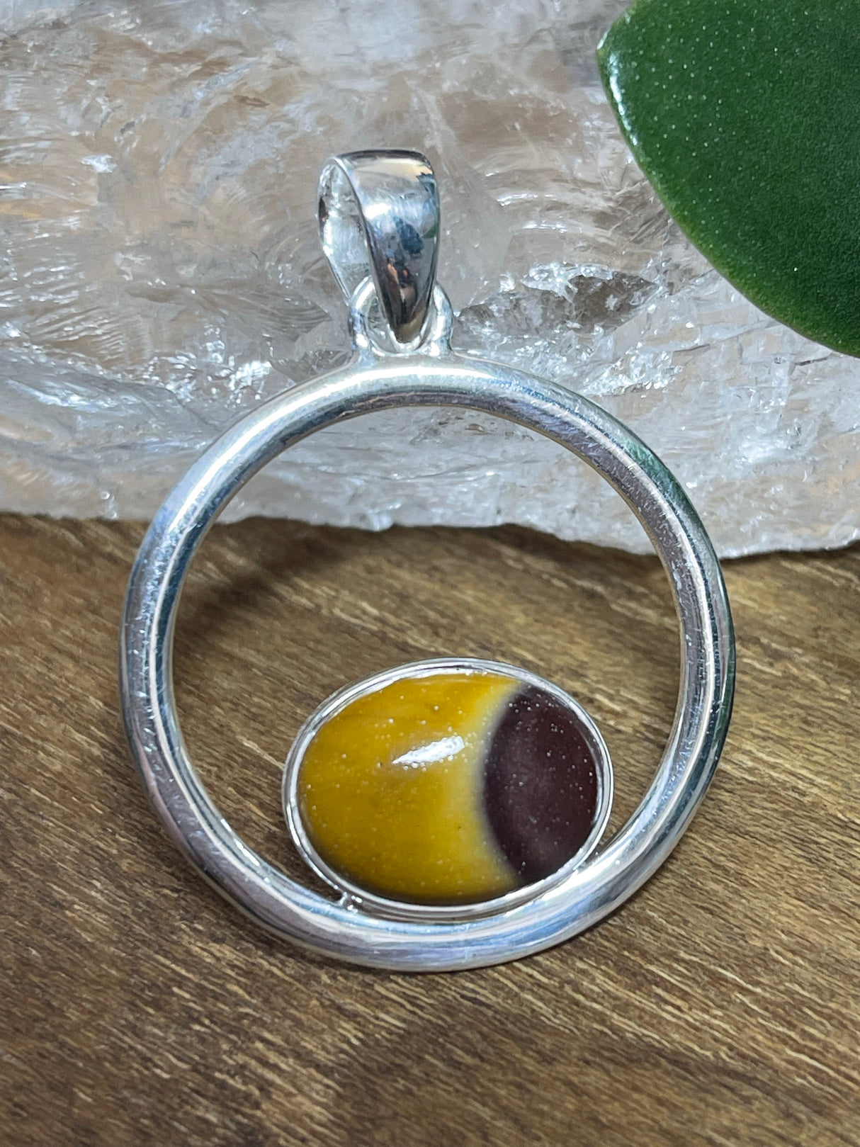 Mookaite Jasper Silver Pendant  - New Experiences