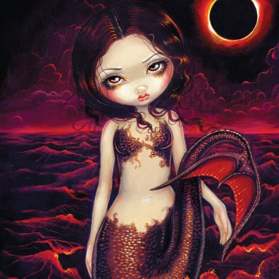 Wisdom of Shadows & Light An Oracle Book of Wisdom for Misfits, Mystics, Seekers and Wanderers Lucy Cavendish Artwork by Jasmine Becket-Griffith