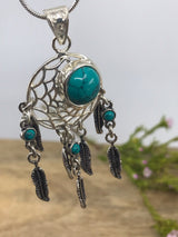 Turquoise Dreamcatcher Pendant SALE Australia