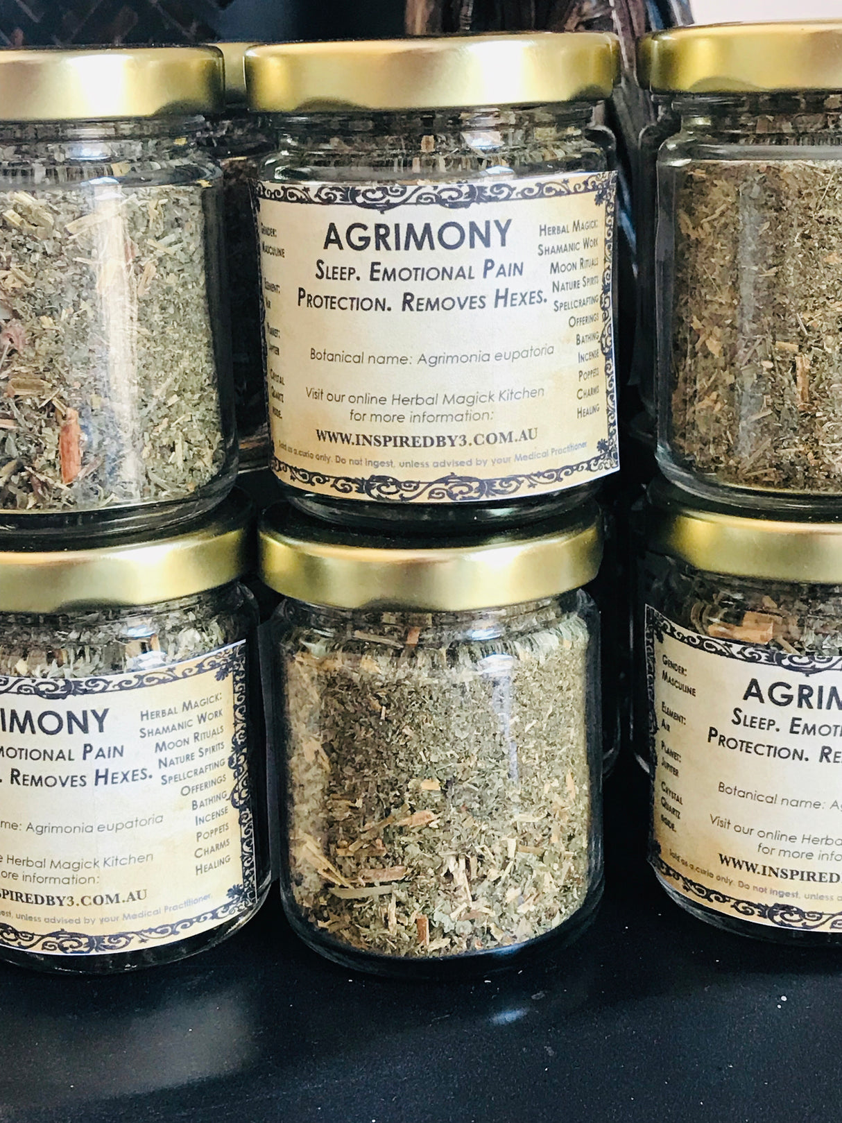 Agrimony - Remove Hexes. Helps Sleep. Inspired By 3 Australia