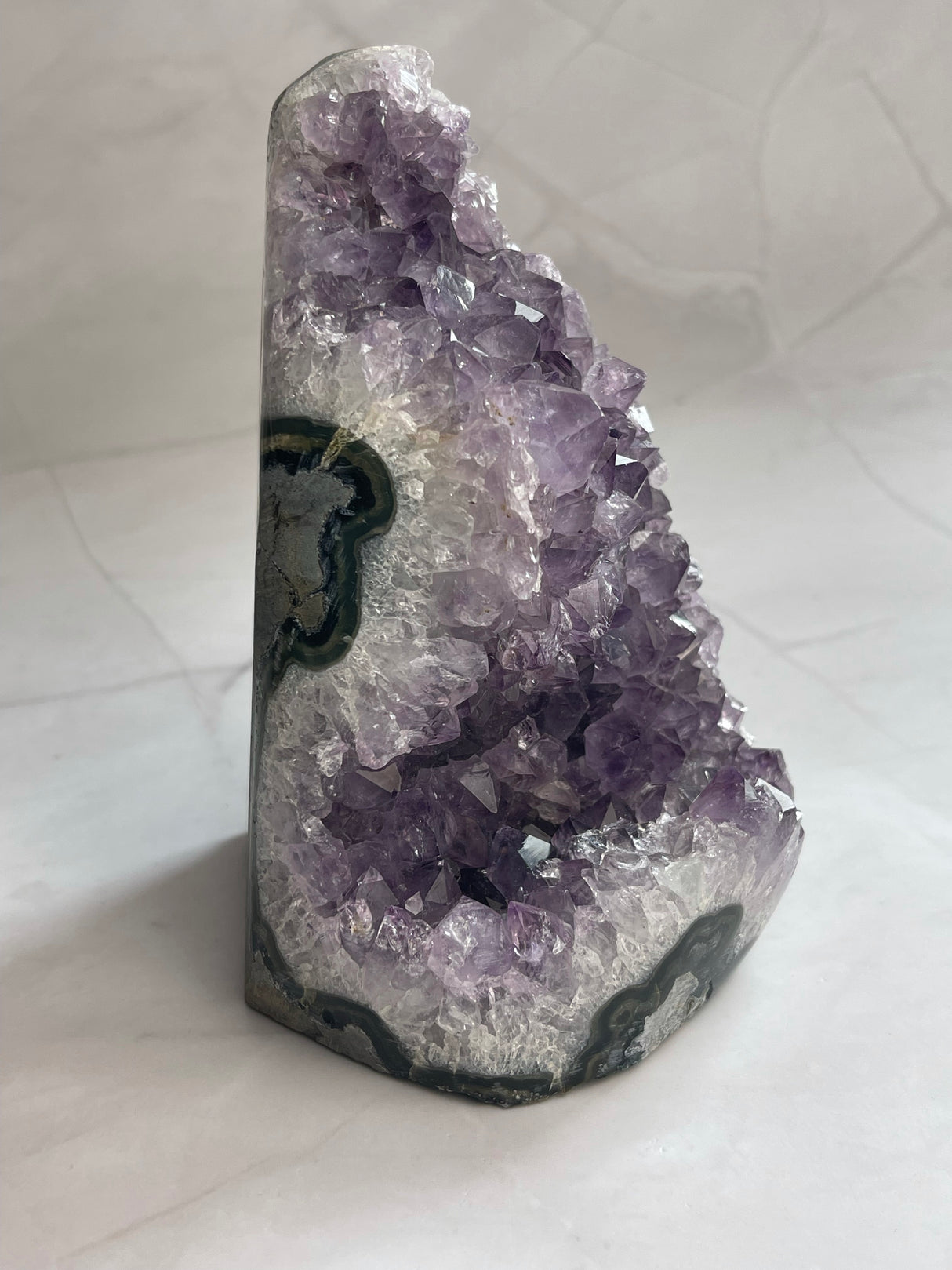 Amethyst Cluster 1231g - Protection. Intuition. Healing.