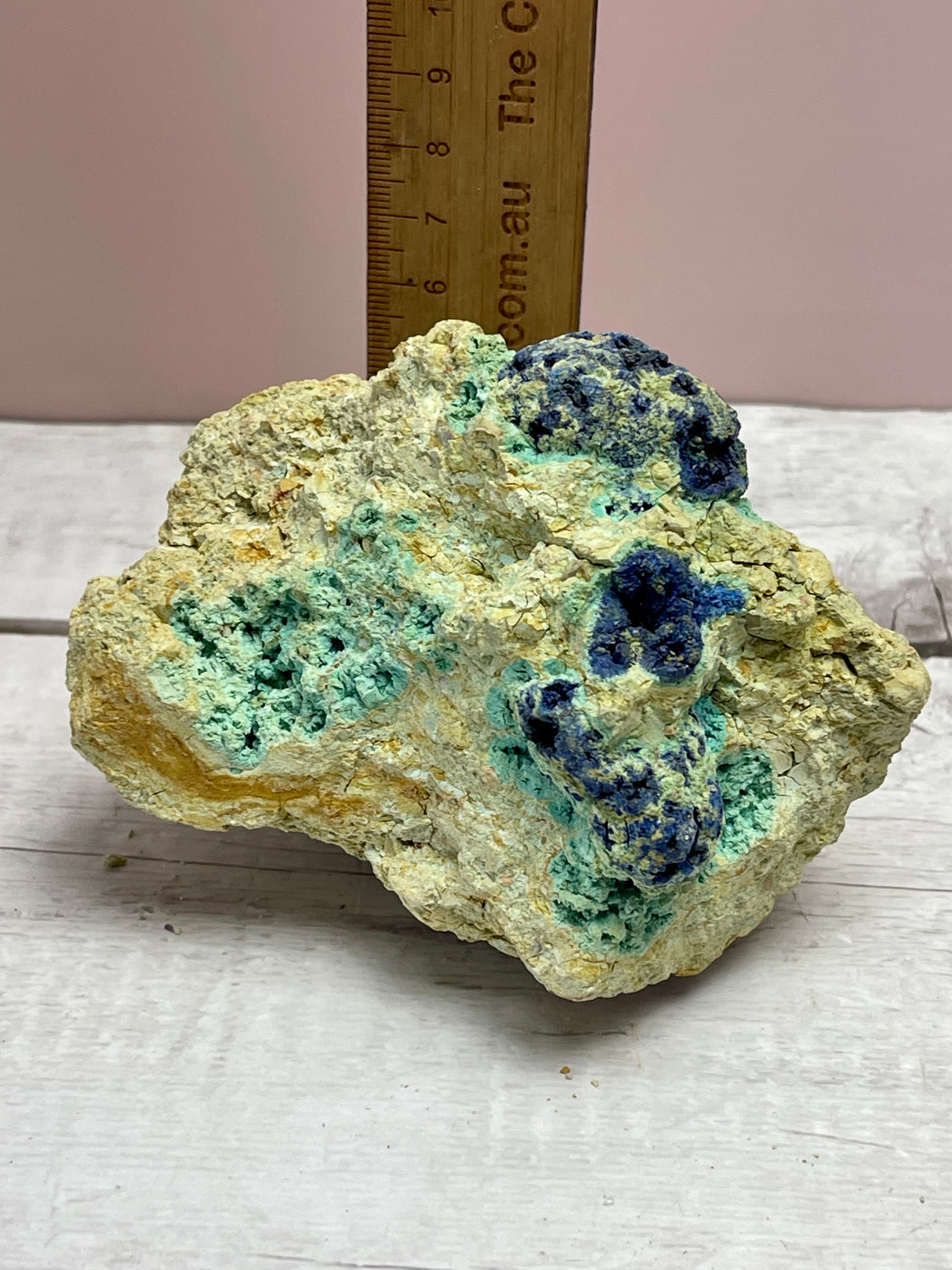 Azurite and Malachite Specimen 335g - RARE - Dream Enhancement