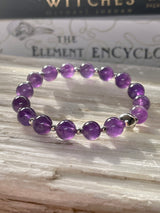 Amethyst Sterling Silver Bracelet Handmade in Australia