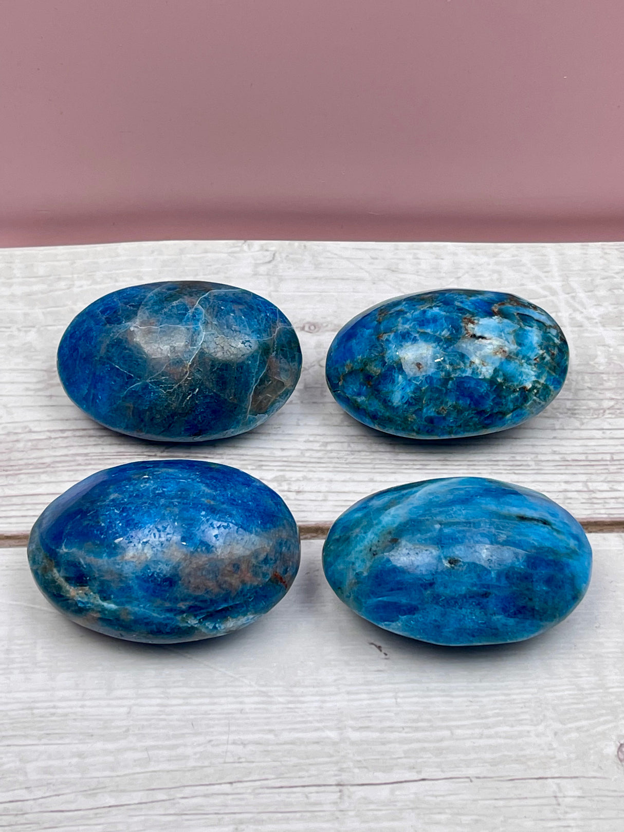 Apatite Blue Palmstone - Psychic Activation, Access to Knowledge.