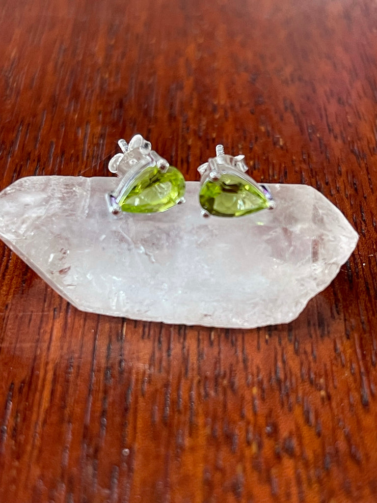 Peridot Studs - Body Balance