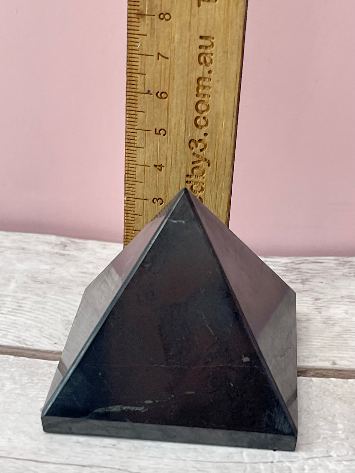 Shungite Pyramid 6cm - Psychic Protection. EMF.