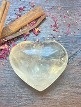 Smoky Quartz Puffy Heart #2- Purification. Protection. Detox.