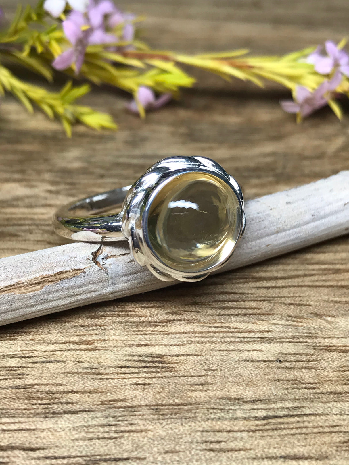 Citrine Ring Size 6 - Manifestation