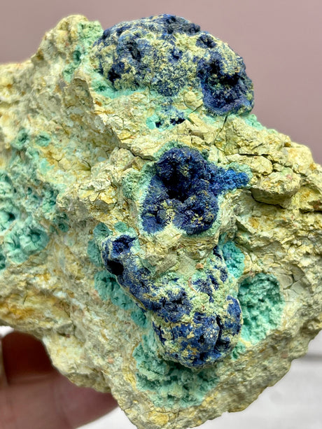 Azurite and Malachite Specimen 335g - RARE - Dream Enhancement