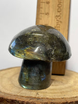 Labradorite Mushroom Carving 92g