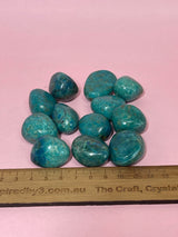 Chrysocolla Tumbled - Inner Strength. Calming. Divine.