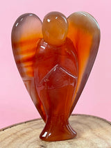 Carnelian Angel 7.5cm - Courage