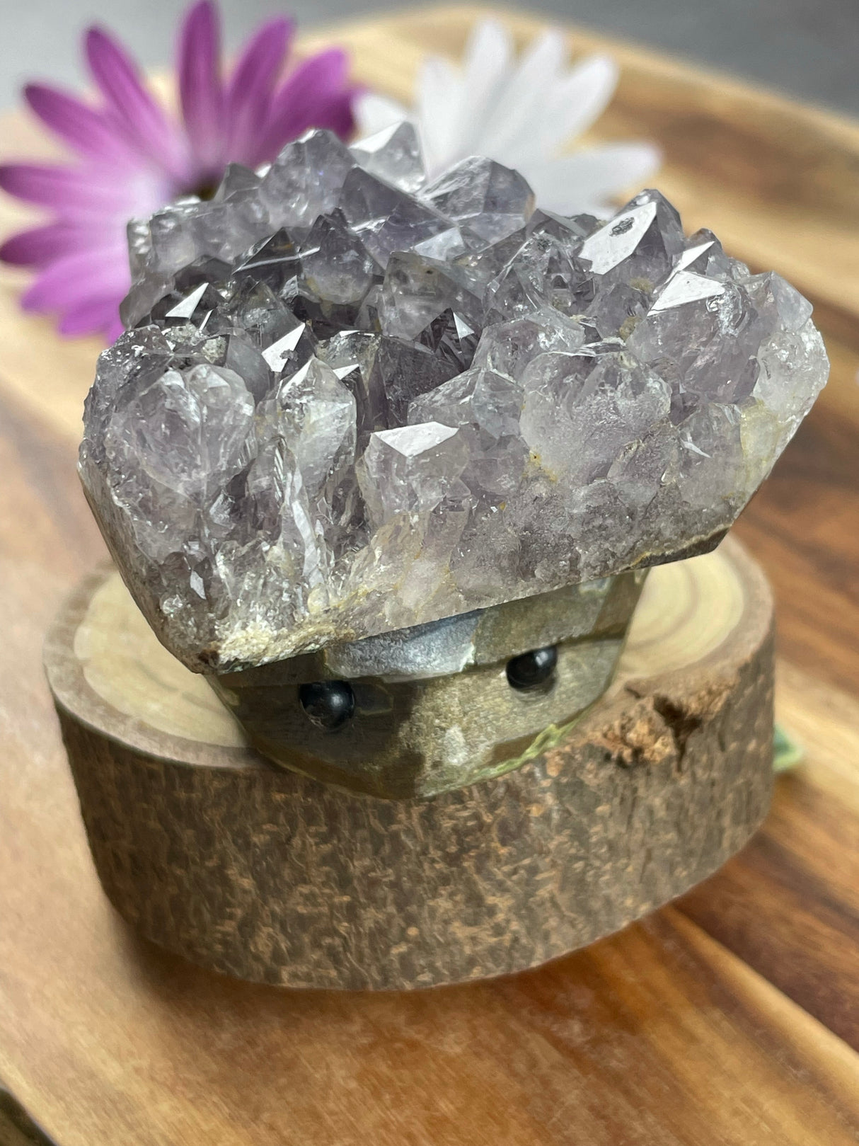 Amethyst Hedgehog #16 303g - Protection. Intuition.