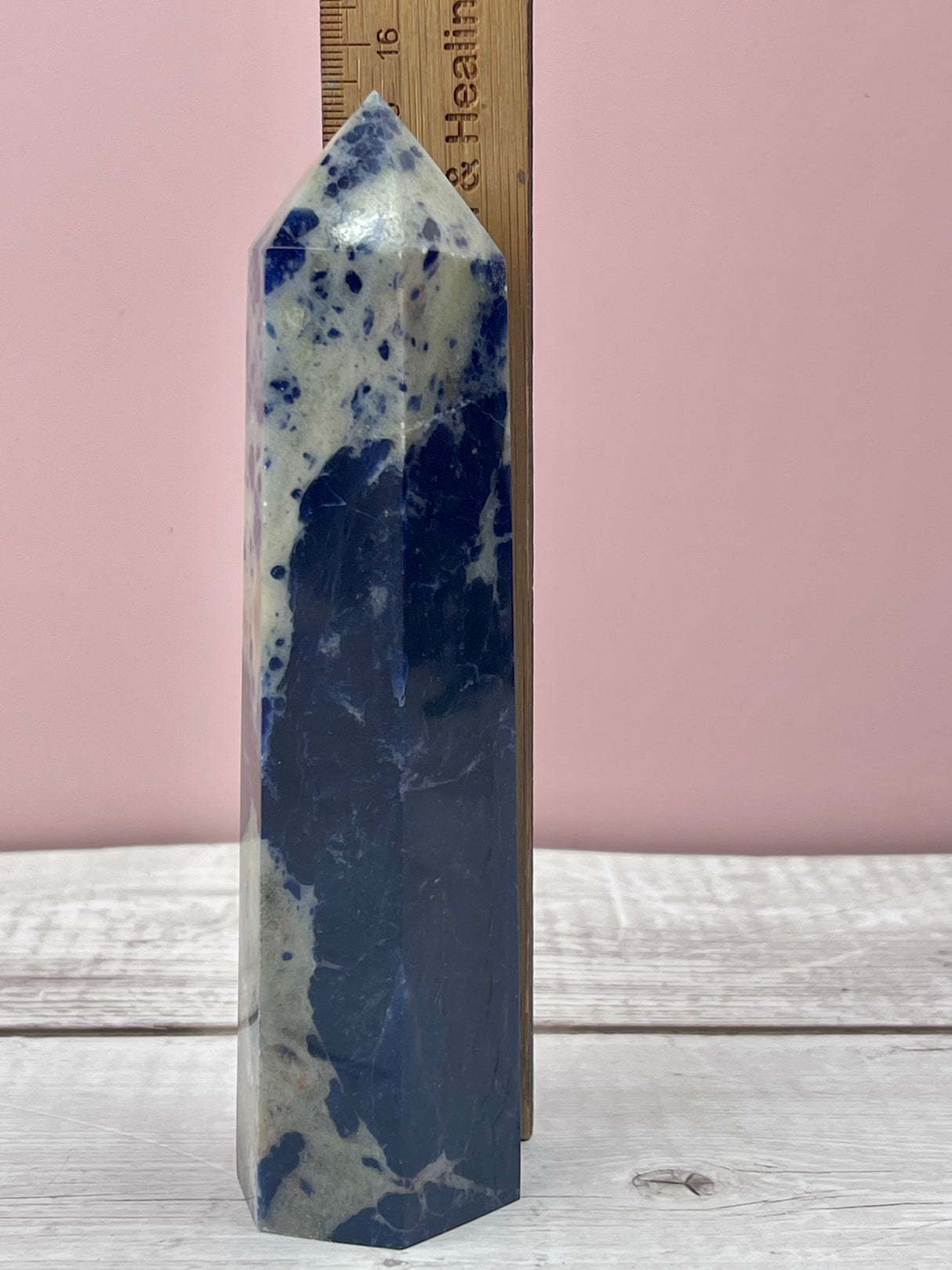 Sodalite Tower 376g - Intuitive. Inner Peace