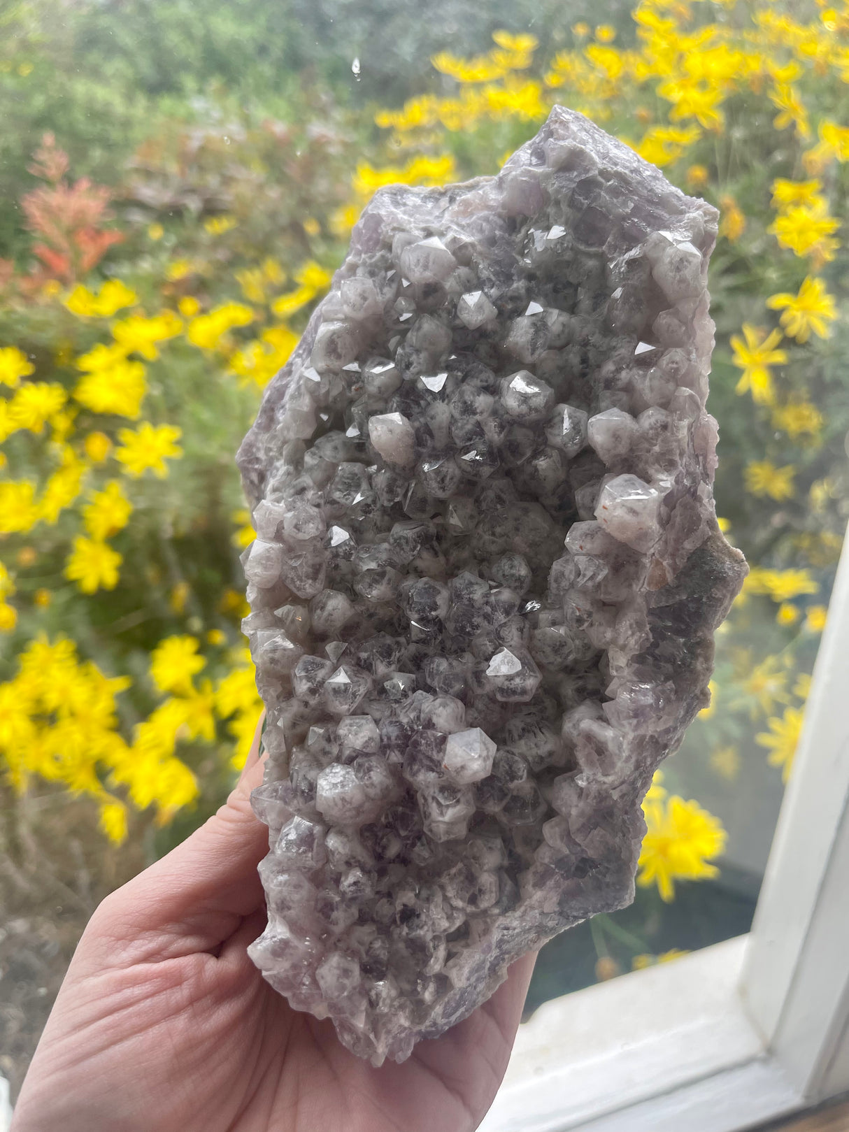 Australian Cluster 1.1Kilo - Amethyst. Smoky Quartz and Quartz