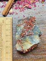 Vanadinite Specimen 81g - Anxiety. Stress. Creativity.