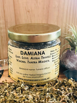 Damiana Herb 40g - Lust. Love. Visions. Tantra Magick. Astral Travels. Inspired By 3 Australia