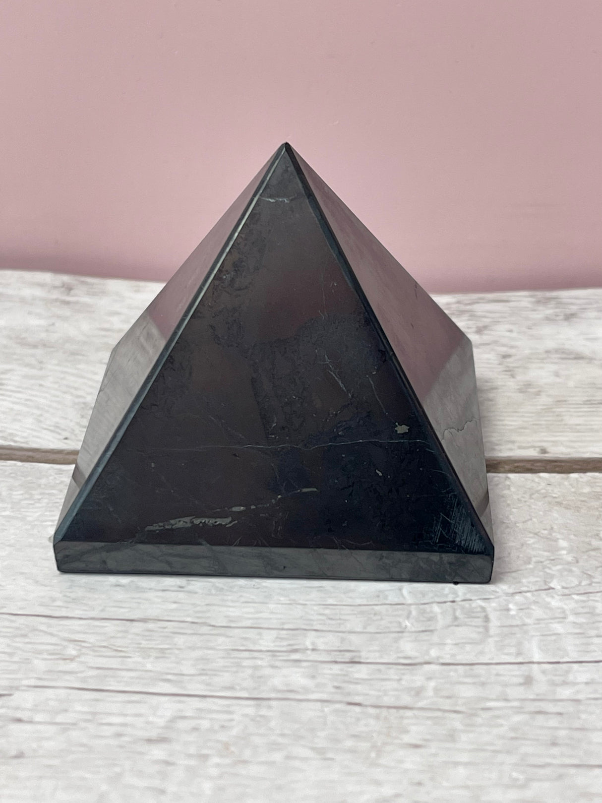 Shungite Pyramid 6cm - Psychic Protection. EMF.